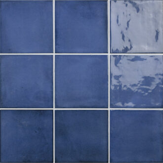 Wandtegel Fayenza Blue 12.3x12.3 cm Stardos