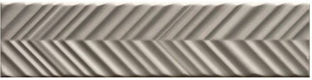 Wandtegel JOS. Dust Decor 5X20 cm Dove 9 mm Mat Chevron Jos.