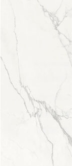 Wandtegel Luna Blanca 120x280 cm Mat Wit Marmerlook - Wandtegel Luna Blanca 120x280 cm Mat Wit Marmerlook (prijs Per Tegel)