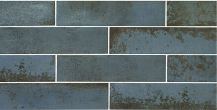 Wandtegel Magnetism Blue 6.3x25 cm Stardos