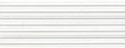 Wandtegel Marazzi Rice 7,5x20 cm met Relief Decor Glans Bianco Marazzi