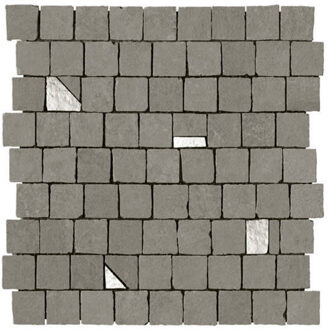 Wandtegel Serenissima Studio 50 30x30 cm Peltro Random Mozaiek Serenissima