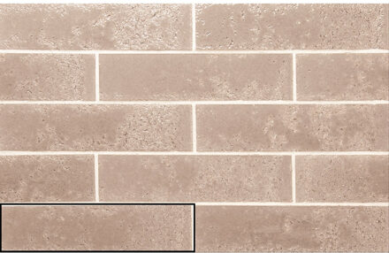 Wandtegel Stardos Pukka 6,4x26 cm Pale Rose Stardos