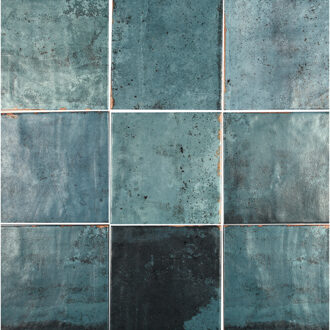 Wandtegel Tennessee Blue 13.8x13.8 cm Stardos