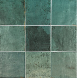 Wandtegel Tennessee Green 13.8x13.8 cm Stardos
