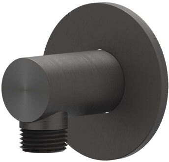 Wanduitlaat IVY 1/2 RVS316 Geborsteld Carbon Black PVD Geborsteld RVS316 Carbon Black PVD