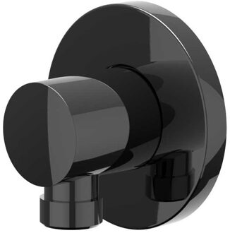 Wanduitlaat IVY 1/2 Zwart Chroom PVD