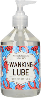 WANKING LUBE - Masturbatie Glijmiddel - 500 ml