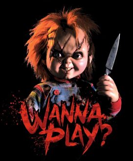 Wanna Play? T-shirt - Zwart - 5XL