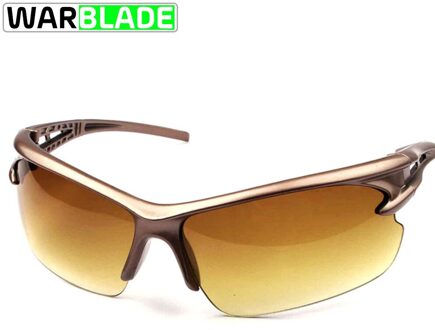 WarBLade Nachtzicht Zonnebril Outdoor Sport Vissen Zonnebril Night Drivers Anti Glare Driving Goggles Eyewear Oculos thee
