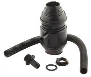 Ward aansluitset voor regenton Zwart