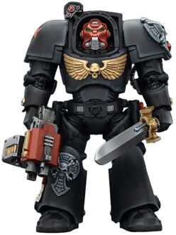 Warhammer 40,000 Action Figure Black Templars Terminator 1 with Power Sword and Storm Bolter 14 cm