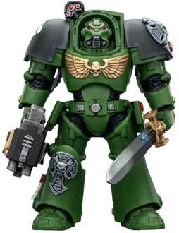 Warhammer 40,000 Action Figure Salamanders Terminator 1 with Power Sword and Storm Bolter 14 cm