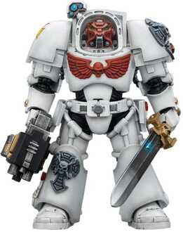 Warhammer 40,000 Action Figure White Scars Terminator 1 with Power Sword and Storm Bolter 14 cm