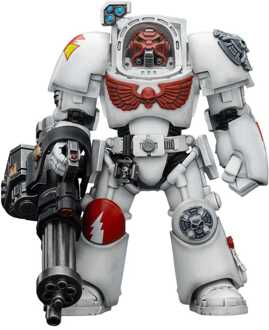 Warhammer 40,000 Action Figure White Scars Terminator 3 with Power Fist and Assault Cannon 14 cm