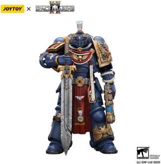Warhammer 40,000: Space Marine 2 Action Figure Ultramarines Relic Primus Armourwith Plasma Pistol and Combat Blade 13 cm