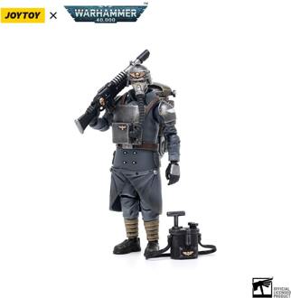 Warhammer 40k Action Figure 1/18 Death Korps of Krieg Veteran Squad Guardsman Demolitions Specialist 10 cm