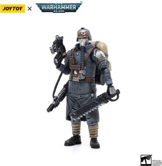 Warhammer 40k Action Figure 1/18 Death Korps of Krieg Veteran Squad Sergeant 10 cm