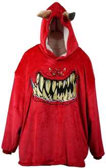 Warhammer 40K Oversized Hoodie Blanket Squig Red