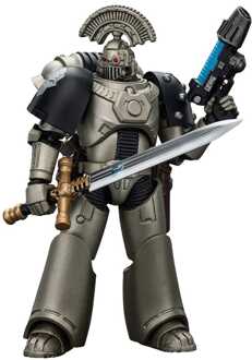 Warhammer The Horus Heresy Action Figure 1/18 lron Warriors MKVI Tactical Sergeant with Power Sword and Plasma Pistol 12 cm