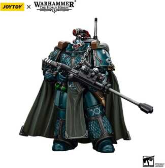Warhammer The Horus Heresy Action Figure Alpha Legion Exodus The One who is Many With Sniper Rifle And Power Dagger 20 cm