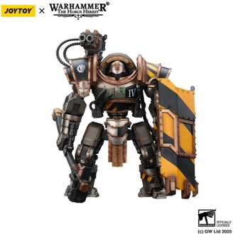 Warhammer The Horus Heresy Action Figure Iron Warriors Iron Circle Domitar-Ferrum Class Battle-automata with Karceri Battle Shield 24 cm