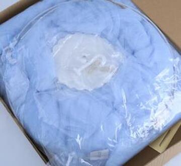 Warm Crib Plafond Gordijn Surround Klamboe Crib Netto Opknoping Tent Kinderen Kamer Decoratie Luifel Bed Frame Mosquito Tent Blauw