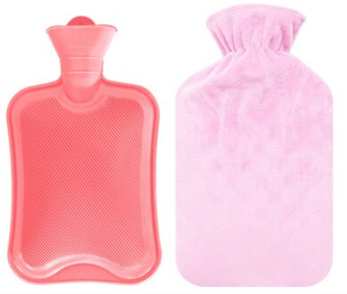 Warm Fles Magnetron Silicon Termofor Gumowy Kids Foot Nek Outdoor Verwarming Vriezer Colding Handwarmer Warm Water Zak roze