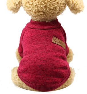 Warm Houden Hond Trui Puppy Klassieke Trui Fleece Winter Wollen Doek Kleren Warme Gebreide Trui Voor Kleine Hond Huisdier gereedschap # Xxl