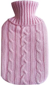 Warm Levert Water Bag Cover Wasbare Koude-Proof Bag Cover Voor 2000Ml Warm Water Fles Paars