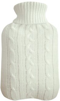 Warm Levert Water Bag Cover Wasbare Koude-Proof Bag Cover Voor 2000Ml Warm Water Fles wit