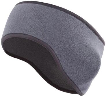 Warm Oorbeschermers Unisex Vrouwen Mannen Fleece Oor Warmer Winter Ear Muff Hoofdband Haar Oor Mode Band Ski Head Band Warmers t4J8 licht grijs