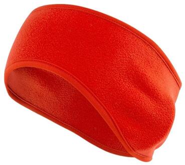Warm Oorbeschermers Unisex Vrouwen Mannen Fleece Oor Warmer Winter Ear Muff Hoofdband Haar Oor Mode Band Ski Head Band Warmers t4J8 Rood