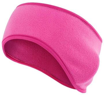 Warm Oorbeschermers Unisex Vrouwen Mannen Fleece Oor Warmer Winter Ear Muff Hoofdband Haar Oor Mode Band Ski Head Band Warmers t4J8 Roze