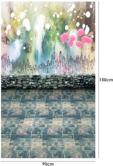 Warm Schilderen Meisjes Kamer Foto Achtergrond Doek Tafelkleed Woonkamer Plant Warm Bloem Muur Sticker Home Decoratie 1