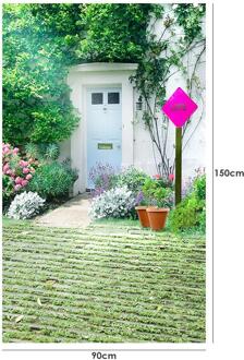 Warm Schilderen Meisjes Kamer Foto Achtergrond Doek Tafelkleed Woonkamer Plant Warm Bloem Muur Sticker Home Decoratie 2