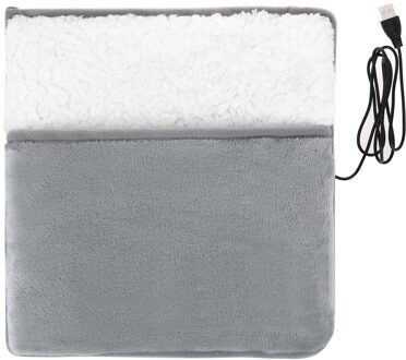 Warm Slippers Usb Elektrische Verwarming Pad Voeten Warme Pantoffels Winter Hand/Voet Warmer Wasbare Huishoudelijke Voet Warmer #40