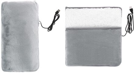 Warm Slippers Usb Elektrische Verwarming Pad Voeten Warme Pantoffels Winter Hand/Voet Warmer Wasbare Huishoudelijke Voet Warmer