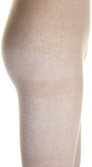 Warm stretch katoenen gympak 88244 meisje - maat 2-4J / 92-104cm Beige