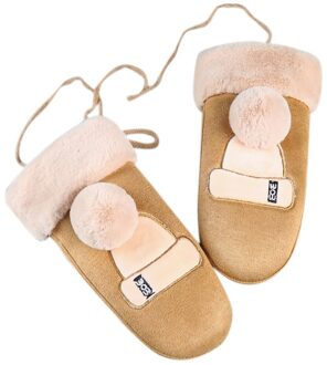 Warm Thick Gloves Female Winter Korean Version Of Windproof Texting Driving Lined Gloves Winter Women Gloves Girls Mittens BW