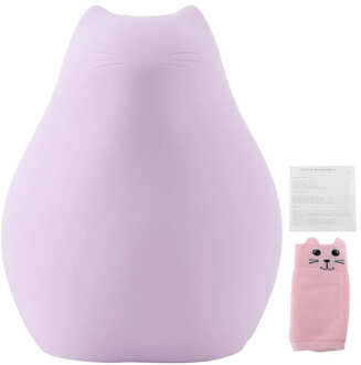 Warm Water Zak 300Ml Leuke Water Bag Zachte Siliconen Koud Water Fles Warm Water Flessen Paars