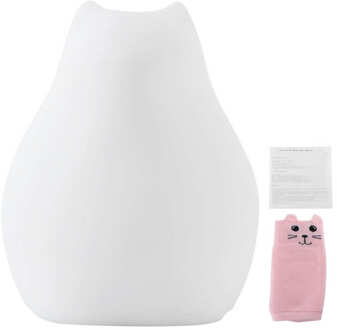 Warm Water Zak 300Ml Leuke Water Bag Zachte Siliconen Koud Water Fles Warm Water Flessen wit