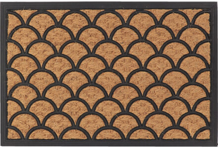 Warm Welcome Deurmat - anti slip - rechthoek - 60 x 40 cm
