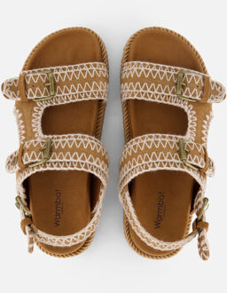 Warmbat Bokhara Sandalen cognac Suede - 37,38,39,40,41,42