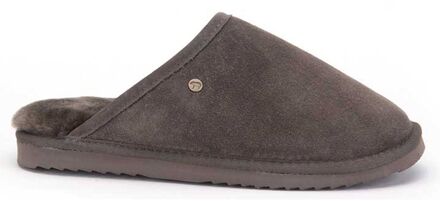 Warmbat Classic Suede Heren Pantoffels - Bruin - Maat 41