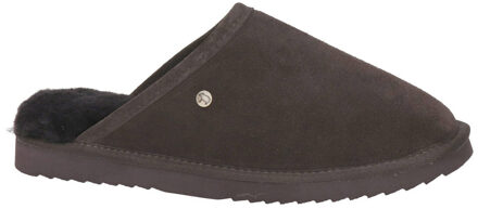 Warmbat Classic Suede Heren Pantoffels - Bruin - Maat 42