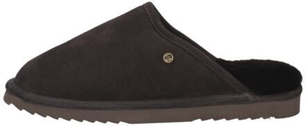 Warmbat Classic Suede Pantoffels - Choco - Maat 41