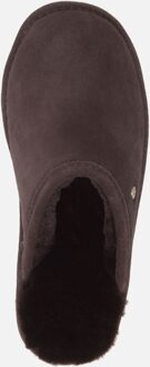 Warmbat Classic Suede Pantoffels - Choco - Maat 43