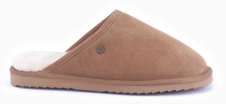 Warmbat Classic Suede Unisex Sloffen - Cognac - Maat 48