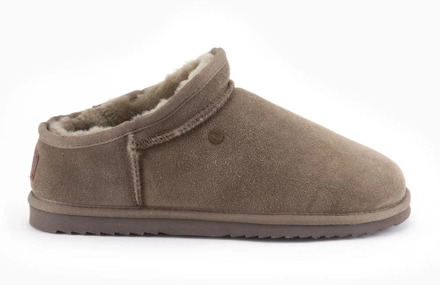 Warmbat Connor Heren Sloffen - Khaki - Maat 47